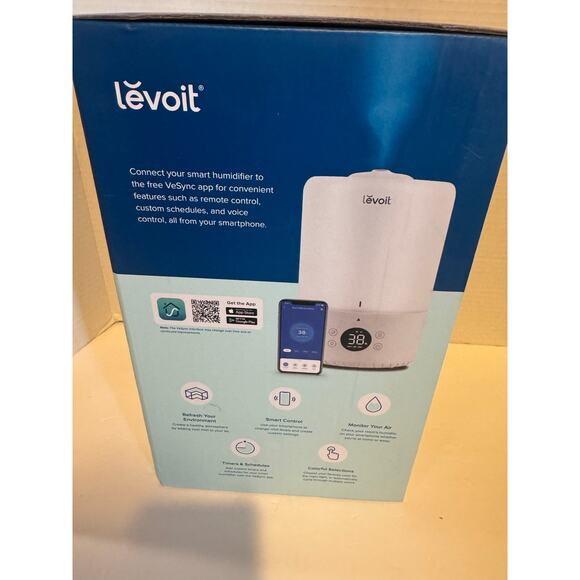 Levoit 200S Dual Smart Top Fill Humidifier: Cool Mist, Ultrasonic, No Filter, - Picture 5 of 5